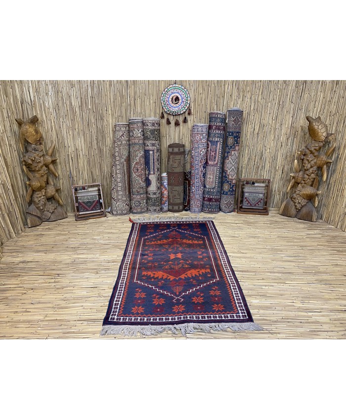 Turkish Yagci Bedir Nomadic Handmade Wool on Wool Carpet – FREE SHIPPING..!